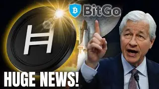 HUGE NEWS: Hedera Hashgraph HBAR Just Onboarded Goldman Sachs / Valkyrie Backed BitGo... BIG DEAL!