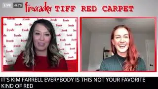 Kat Barrell at FireCracker Tiff Red Carpet