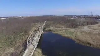 Lockport , IL Bridge - Drone