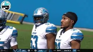 NFL S37 W3 DETROIT 1-1 AT CAROLINA 1-1 FOX SPORTS