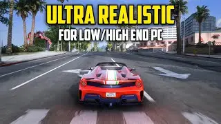 GTA V Best Graphics Mod Of 2026 | No FPS Drop Better Than Redux | Low End PC Graphic Mod