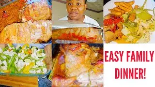 Cook with Me: Healthy Budget-Friendly Roasted Turkey, Veggies & Fries | Easy Family Dinner Idea!