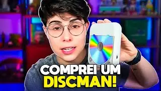 COMPREI UM DISCMAN E PARECE QUE VOLTEI NO TEMPO!