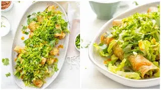 Air Fryer Vegan Rolled Tacos | This Savory Vegan