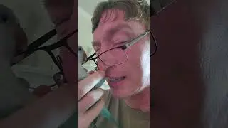Why I can't wear Glasses...