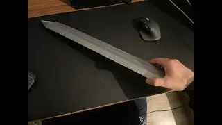 CAD Fusion 360 combined with a 3D Printer = Fun. Creating a sword and talking about the process