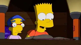 Bart Reading Mrs. Krabappel's Diary - The Simpsons 32x12