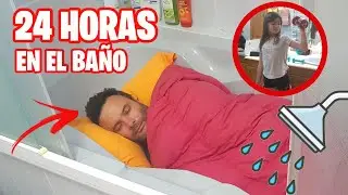 24 HORAS EN EL BAÑO 🛁 | Family Fun Vlogs