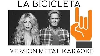 La bicicleta Shakira Carlos Vives (Version Metal)