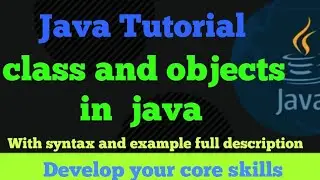 class and object|Class and objects in java|class in java|Objects in java|Object-oriented programming