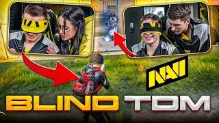 NAVI PUBG Mobile играют TDM Вслепую! FLIP и BlackBunny vs Zefirka и Zong