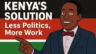 KENYA'S SOLUTION; LESS POLITICS,  MORE WORK.