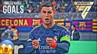 𝗘𝗔 𝗙𝗖 𝟮𝟰 is so &ldquo;𝗥𝗘𝗔𝗟𝗜𝗦𝗧𝗜𝗖&rdquo; 😅( INSANE GOALS Moments) RIP☠GK | Goal Compilation | PS5 4K