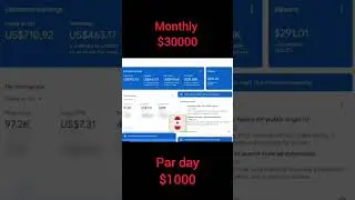 google adsense par day $1000 earning tricks 😱😱 google adsense earning proof #youtubeshorts #shorts