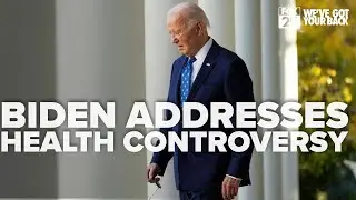 Allegations of cover up escalate as Biden addresses health concerns