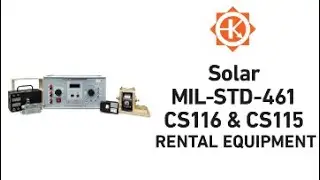 MIL-STD-461 CS116 & CS115 Equipment - Rent Transient Test Systems