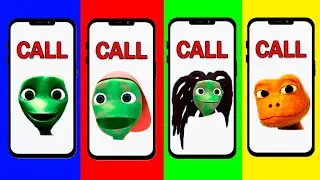 Wrong Eyes DAME TU COSITA and PATILA CHALLENGE Alien Green El Chombo Dance Wrong Heads Yeşil Uzayl