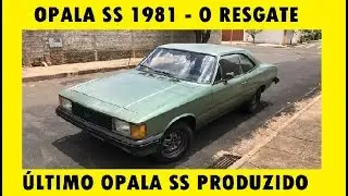 Opala SS 1981 - O resgate do último Opala SS fabricado