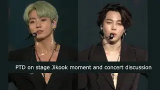 Permission to Dance On Stage online concert performance jikook momwnts | PTD concert Jikook moments