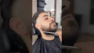 PERFECT Beard RECONSTRUCTION 🔥🧔🏻 🚧 #barber #bearding #beardgrooming #beardshaping #bearder