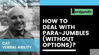 How to deal with Para-jumbles (without options)?