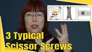How to Adjust the Tension on the 3 Most Common Pivot Screws on Beauty Shears