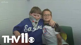 Arkansas kid awarded for saving his best friend's life