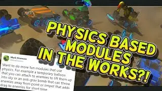 Robocraft &mdash; в разработке модули, основанные на физике!?