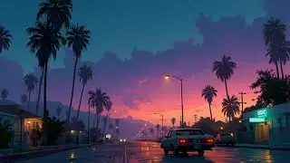 Japanese Lofi Ambience ~ Urban Sunset Beats for Concentration & Relax Music