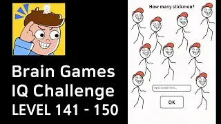 Brain Games IQ Challenge Level 141-150 Walkthrough (GAMEJAM)