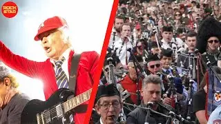 AC/DC В АВСТРАЛИИ: в Мельбурне побит мировой рекорд игры на волынке