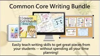 Common Core Writing Unit Bundle for 2nd or 3rd grade