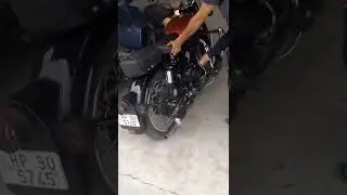 Royal Enfield classic 350 bs6 with k-indori silence