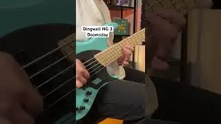 Dingwall NG 3 Sound test #bass #architects #bassplayer #dingwall #metal #bassist #basscover