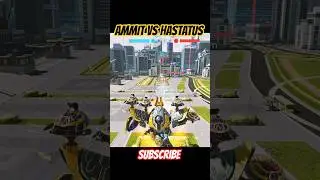 AMMIT VS HASTATUS ROBOT #gaming #tech2veer #warrobots