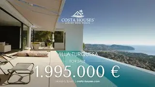 1.995.000&euro; - For Sale CONTEMPORARY VILLA WITH PANORAMIC SEA VIEWS IN BENIMEIT, MORAIRA ALICANTE