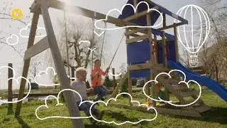 DinkyHouse climbing frame from Wickey: Compact and full of adventures