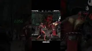 SKARLET (MK11) CELL SIPHON ATTACK IN MK MOBILE 🩸 #shorts #mk11 #mortalkombatmobile
