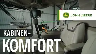 KOMFORTABLE KABINE im John Deere Feldh&auml;cksler F8 und F9