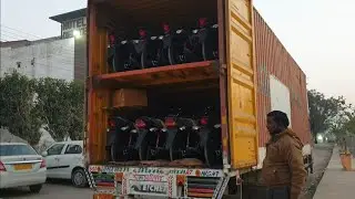 HONDA SP 125 & HONDA SHINE BS-6 UNLOADING (FIRST TIME ON YOUTUBE)