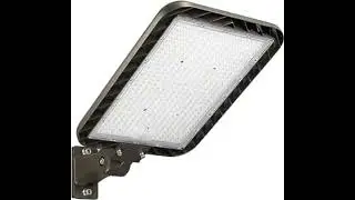 300W Led Parking Lot Light Quick Installation, Adjustable Arm Mount Shoebox Light 5000K, 45000lm