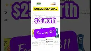 Dollar General $5 off $25 Saturday deal.  #couponing  #dollargeneral #dollargeneralcouponing