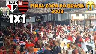 REACT SÃO  PAULO 1X1 FLAMENGO  FINAL DA COPA DO BRASIL 2023
