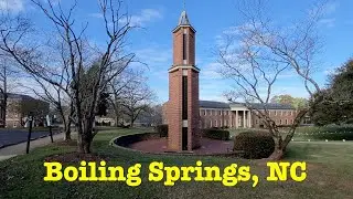 I'm visiting every town in NC - Boiling Springs, North Carolina