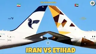 Iran Air Vs Etihad Airways Comparison 2025! 🇮🇷 Vs 🇦🇪