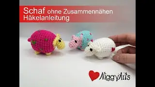 Sheep - Crochet pattern Amigurumi without sewing