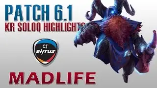 CJ Entus MadLife - Bard Support - KR SoloQ Highlights