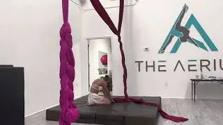 Aerial Silks Rehearsal Routine for White Party 😍