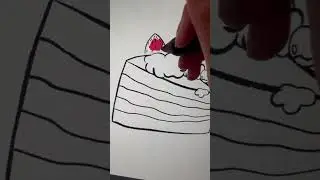 Strawberry Shortcake 🍰 🍓 #deathnote #llawliet #ldeathnote #drawing #coloring #anime #deathnotel