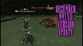 FFXI - December 2017 Version Update - 12/11/2017
